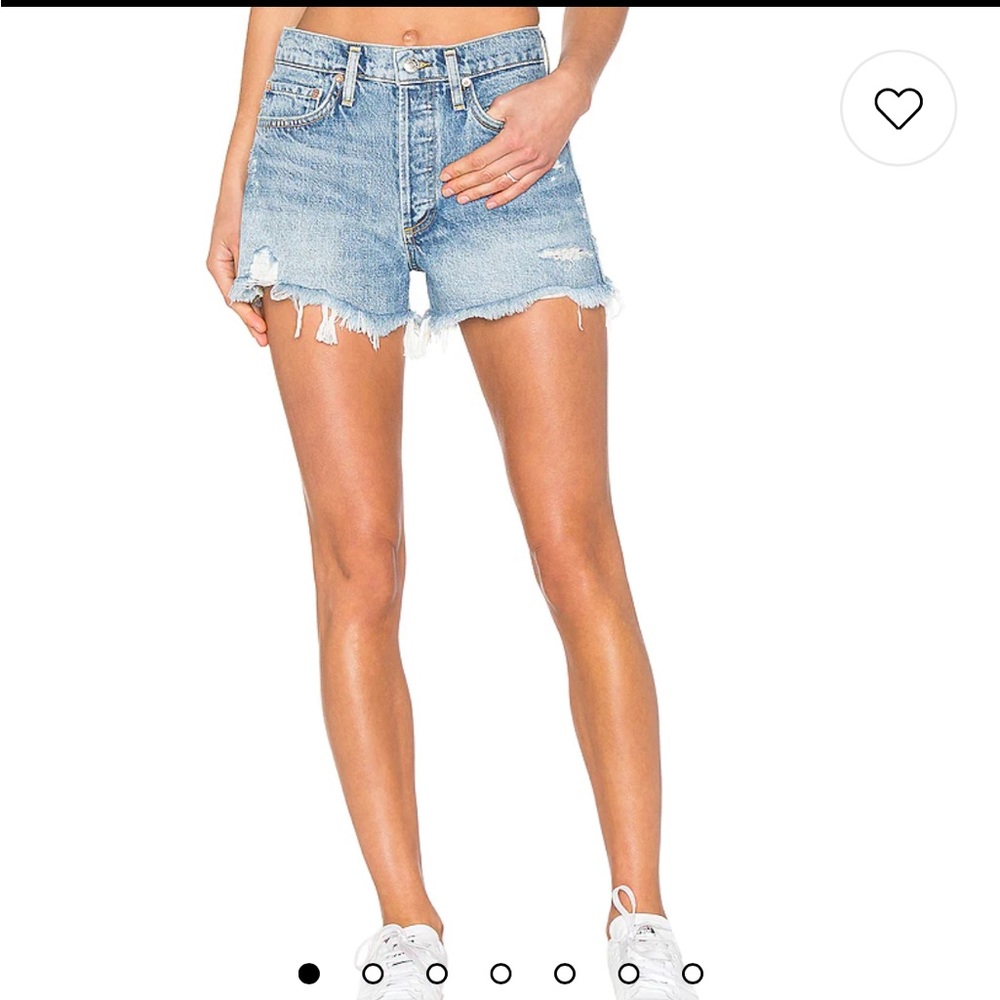 Agolde Parker denim Vintage Cut Off Short in Swapmeet, size 29